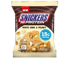 Snickers Hi Protein Cookie Baltas Chocolate &amp; Peanut 60 g.