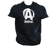 Universal Nutritions Universal Animal Basic Logo Tee Marškinėliai juodi (S dysis )