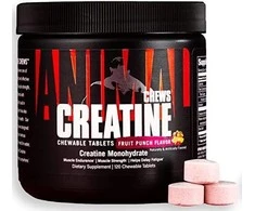 Universal Nutritions Universal Animal Creatine Chews 120 tabl. (Grape skonis)