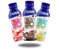 Usn Sports Nutrition USN Trust 50 Bottled Protein 500 ml. (Chocolate skonis )