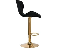 Activeshop Baro kėdė BRAVISIMUS VELVET Juodas GOLD