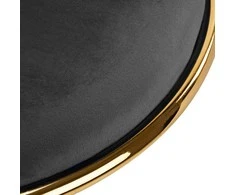 Activeshop Biuro kėdė su ratukais 4Rico QS-GW01G Velvet Pilkas