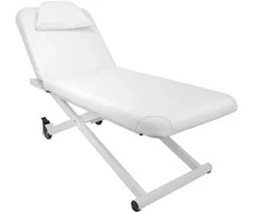 Activeshop Elektrinis masažo stalas AZZURO MASSAGE MODEL 1 MOTOR Baltas