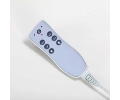 Activeshop Elektrinis masažo stalas su apšvietimu AZZURRO SPA SHINY Baltas
