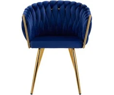 Activeshop Fotelis 4Rico QS-GW06G Velvet Mėlyna