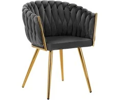 Activeshop Fotelis 4Rico QS-GW06G Velvet Pilkas