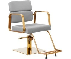 Activeshop Kirpyklos kėdė Gabbiano Porto Gold Pilkas