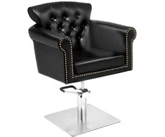 Activeshop Kirpyklos kėdė GABBIANO PROFESSIONAL HAIRDRESSING CHAIR BERLIN VERSAILE Juodas