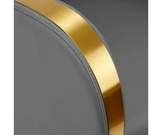 Activeshop Kirpyklos plautuvė GABBIANO PROFESSIONAL HAIRWASHER MALAGA GOLD Pilkas