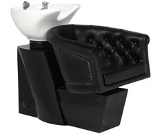 Activeshop Kirpyklos plautuvė GABBIANO PROFESSIONAL HAIRWASHER LONDON GOLDEN ARCH Juodas