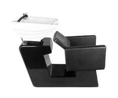 Activeshop Kirpyklos plautuvė GABBIANO PROFESSIONAL HAIRWASHER TURINO PLATO Juodas