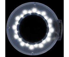 Activeshop Kosmetologinė lempa LED su lupa ir stovu 5D 12W
