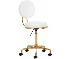 Activeshop Kosmetologinė meistro kėdutė COSMETIC CHAIR ELITE Baltas