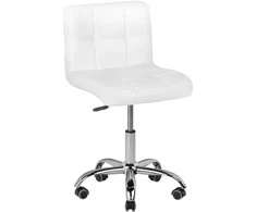 Activeshop Kosmetologinė meistro kėdutė COSMETIC CHAIR Baltas
