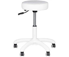 Activeshop Kosmetologinė meistro kėdutė BEAUTY STOOL ELEGANT Baltas