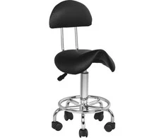 Activeshop Kosmetologinė meistro kėdutė STOOL BEAUTY 3 Juodas