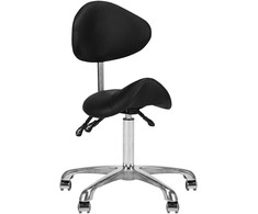 Activeshop Kosmetologinė meistro kėdutė Giovanni 1004 Juodas