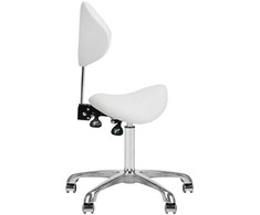 Activeshop Kosmetologinė meistro kėdutė Giovanni 1004 Baltas