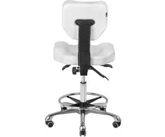 Activeshop Kosmetologinė meistro kėdutė BEAUTY STOOL COMFORT Baltas