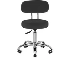 Activeshop Kosmetologinė pedikiūro kėdutė BEAUTY STOOL PEDICURE Juodas HYDRAULIC 39-45CM