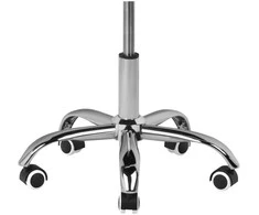 Activeshop Kosmetologinė pedikiūro kėdutė BEAUTY STOOL PEDICURE Baltas HYDRAULIC 39-45CM