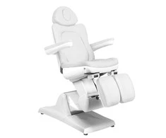 Activeshop Kosmetologinis krėslas AZZURRO 870 PEDI ELECTRIC 3 MOTOR Baltas
