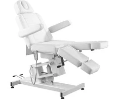 Activeshop Kosmetologinis krėslas AZZURRO ELECTRIC PEDI Baltas