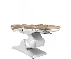 Activeshop Kosmetologinis krėslas AZZURRO 870 ELECTRIC 3 MOTOR Cappuccino