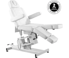 Activeshop Kosmetologinis krėslas AZZURRO ELECTRIC PEDI Baltas