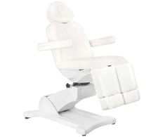 Activeshop Kosmetologinis krėslas AZZURRO 869A PEDI ELECTRIC 5 MOTOR Baltas