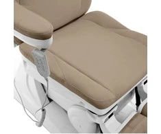 Activeshop Kosmetologinis krėslas AZZURRO 870 PEDI ELECTRIC 3 MOTOR Cappuccino