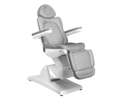 Activeshop Kosmetologinis krėslas AZZURRO 870 ELECTRIC 3 MOTOR Pilkas