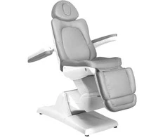 Activeshop Kosmetologinis krėslas AZZURRO 870 ELECTRIC 3 MOTOR Pilkas