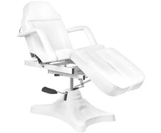 Activeshop Kosmetologinis krėslas HYDRAULIC COSMETIC SALON PEDI Baltas