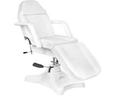 Activeshop Kosmetologinis krėslas HYDRAULIC SALON Baltas