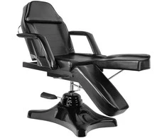 Activeshop Kosmetologinis krėslas HYDRAULIC COSMETIC SALON PEDI Juodas