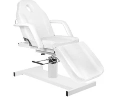 Activeshop Kosmetologinis krėslas HYDRAULIC COSMETIC Baltas