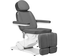 Activeshop Kosmetologinis krėslas SILLON CLASSIC 2 MOTOR ELECTRIC PEDI Pilkas