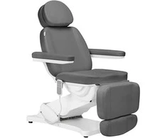 Activeshop Kosmetologinis krėslas SILLON CLASSIC 3 MOTOR ELECTRIC Pilkas