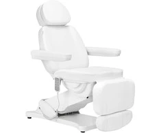 Activeshop Kosmetologinis krėslas SILLON CLASSIC 4 MOTOR ELECTRIC Baltas
