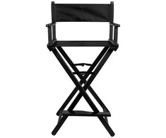 Activeshop Makiažo kėdė MAKE-UP CHAIR ALU Juodas