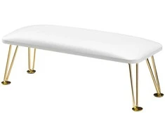 Manikiūro porankis Activeshop Professional Elegance, baltos ir aukso spalvos
