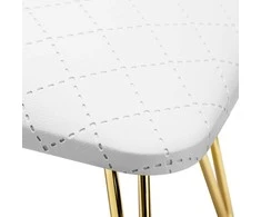 Activeshop Manikiūro porankis PROFESSIONAL ELEGANCE GLAMOUR GOLDEN Baltas