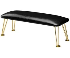 Activeshop Manikiūro porankis PROFESSIONAL ELEGANCE GOLDEN Juodas
