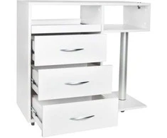 Activeshop Kosmetologinis stalas Mini Compact Baltas