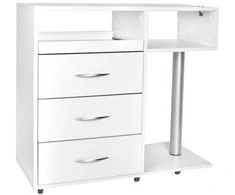 Activeshop Kosmetologinis stalas Mini Compact Baltas