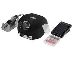 Nagų freza manikiūrui ir pedikiūrui Activeshop Activ Power J202 65W, Juoda