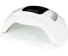 Activeshop Nagų lempa UV LED Glow S1 168W Baltas Sidabrinis