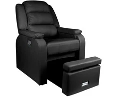 Activeshop Pedikiūro krėslas FOTEL SPA PEDICURE HILTON Juodas