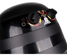 Activeshop Stacionarus plaukų džiovintuvas Gabbiano 1600A Hang 1 Speed Juodas